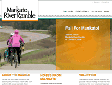 Tablet Screenshot of bikeriverramble.org